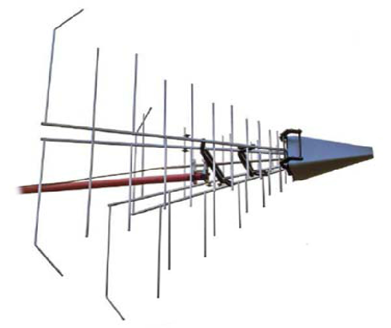 ST LP 91 29 堆疊邏輯對(duì)數(shù)周期寬帶天線